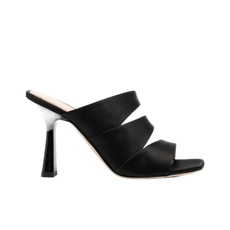 ALBERTA FERRETTI Stylish Sandals Women's Black-1