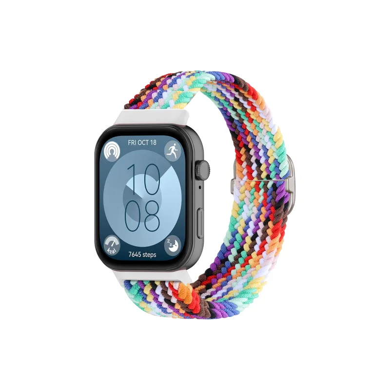 ZHENGGUANG Apple Compatibility Watch Band Woven Material-3