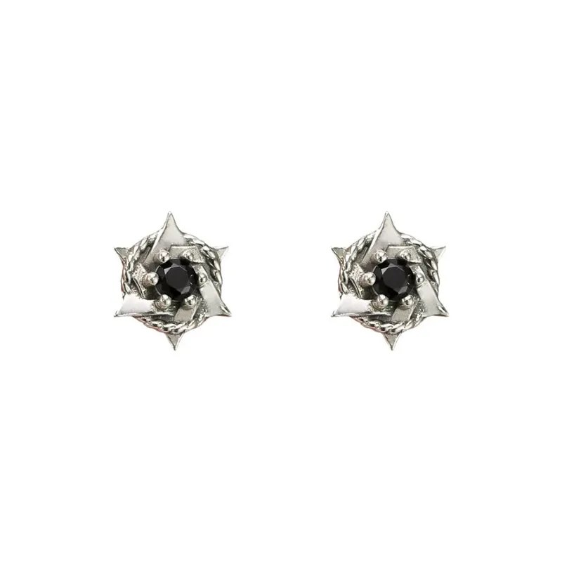 BLESSED BULLET Copper Alloy Stud Earrings Men's-5