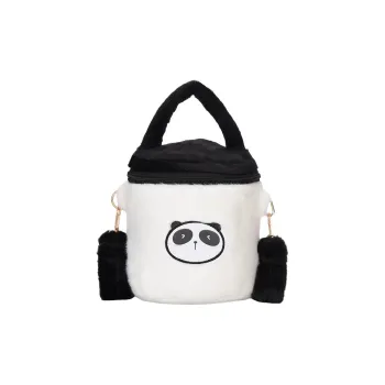 Barang Bear Plush Shoulder Bag, Crossbody Bag, Handbag Unisex Multicolor