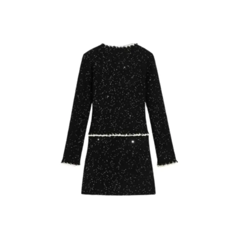 Bebe FW24 Long Sleeved Dresses Women's Black-1