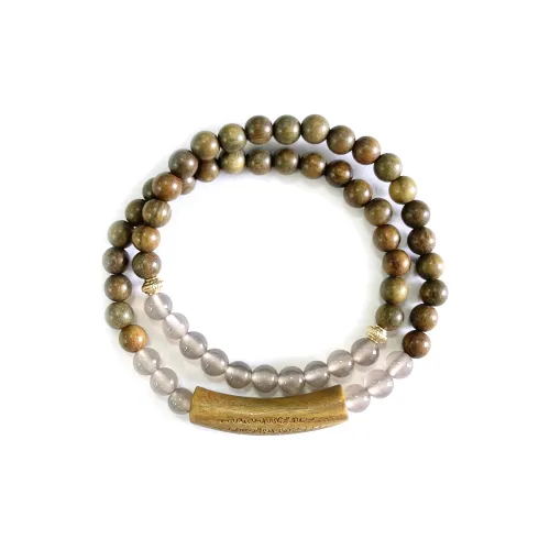 Ryukyu Green Sandalwood Bracelets Unisex