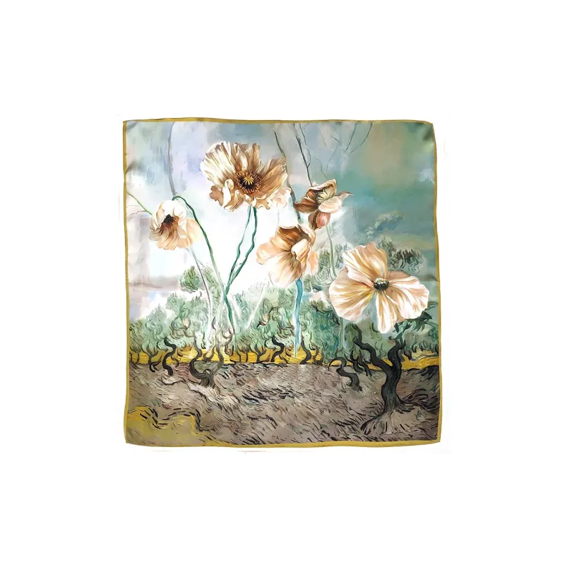 Shanghai Story Mulberry Silk Silk Scarves Women's-9
