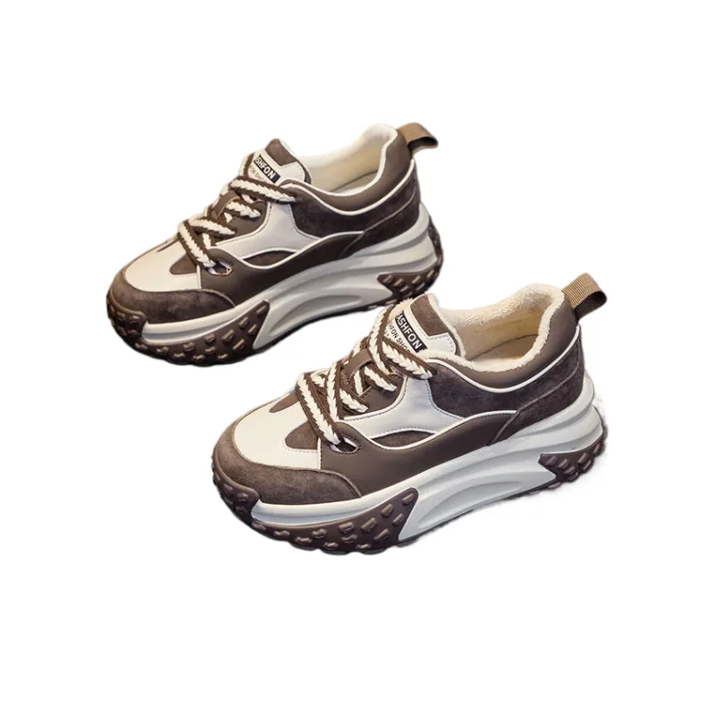 The Mystery Of Glamour Cushioning Low Top Chunky Sneakers Women's-12