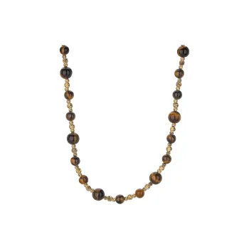 QLADY Tiger's Eye Stone Necklaces Women's