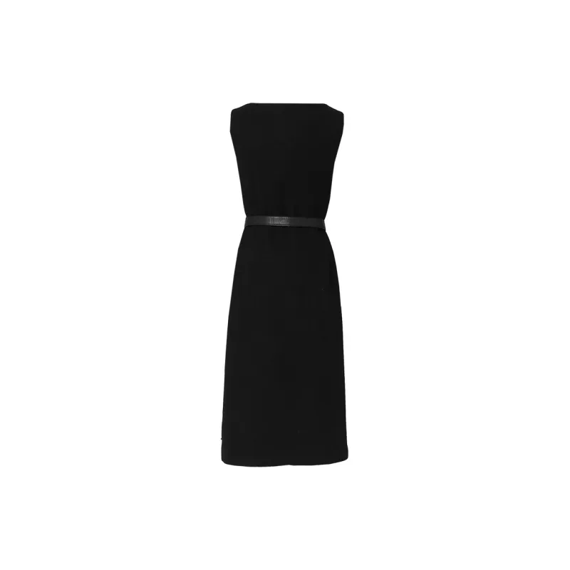 Duffy Fashion Sleeveless Dress Women's Black-1