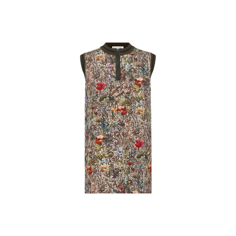 DIOR Dior Quarterly New Products Sleeveless Dress Women's Multicolor-6