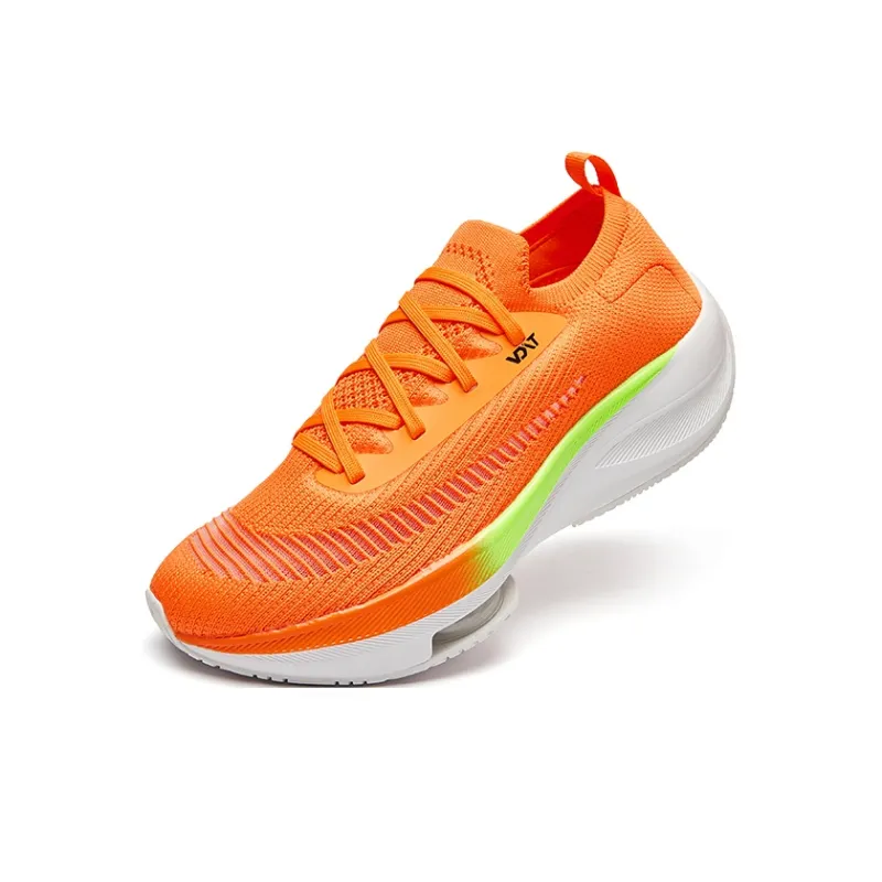 VOIT Cushioning, Slip Resistant, Impact Resistant Low Top Running Shoes Unisex Orange-2