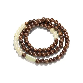 RIXIANGWAN Fragrance Agarwood Bracelets Unisex