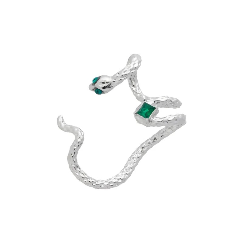 KANSAI Alloy, Glass Clip On Earrings Women's-0