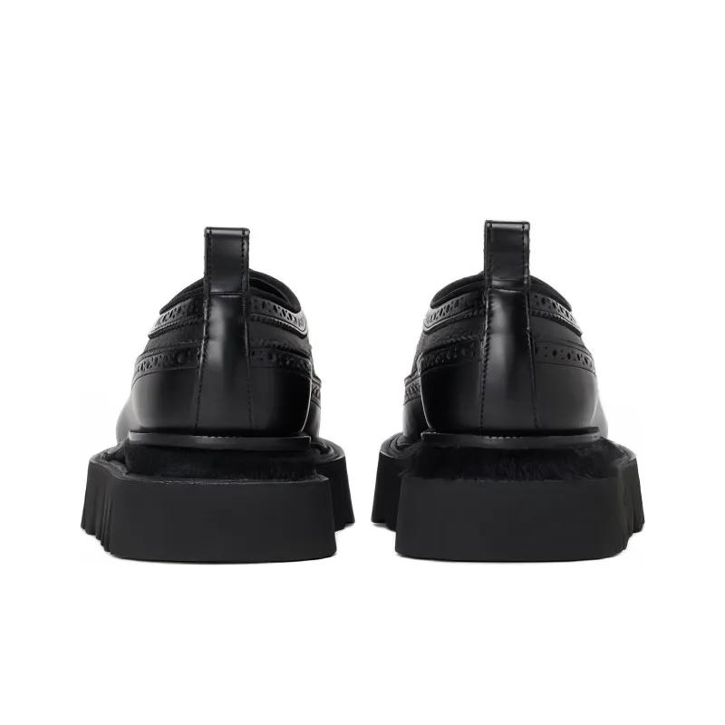Hender Scheme Meadow Guernica Casual Shoes Men's Black-4