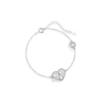 KEMLAIDA 925 Sterling Silver Bracelets Women's