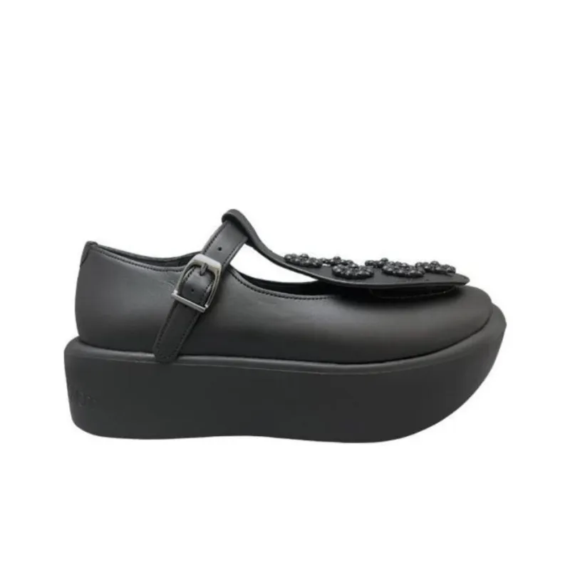 Tokyo Bopper Low-Top Casual Shoes 5cm Women's Black-1