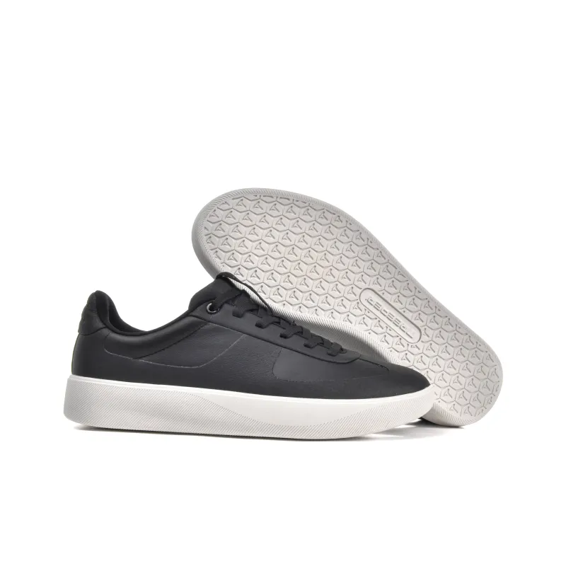 TREEPERI Coverage Slip Resistant, Abrasion Resistant, And Balance Support Low Top Skateboard Shoes Unisex Black White-4