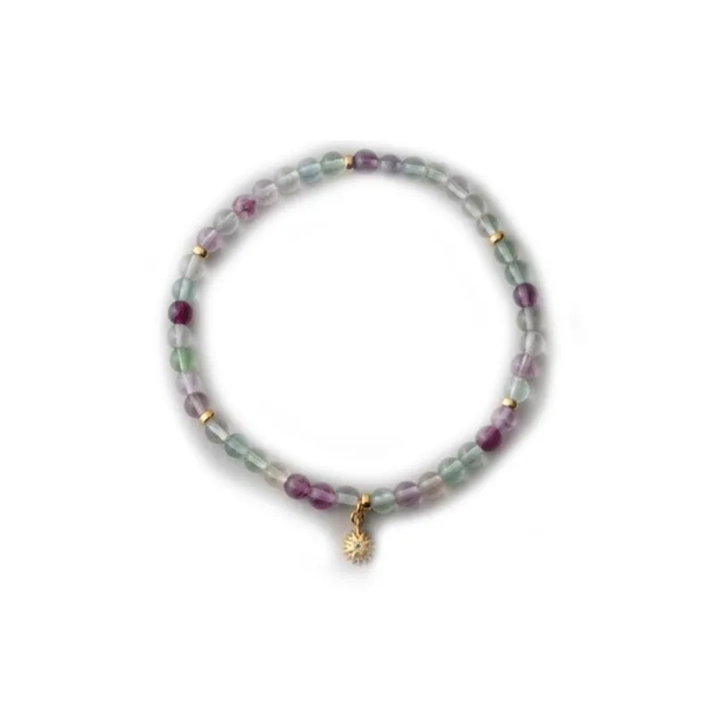 Ete 925 Sterling Silver Gold-Plated Opal Labradorite Bracelets Women's Multicolor-0
