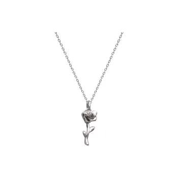 Listen To The Flowers Bloom Copper Necklaces Unisex