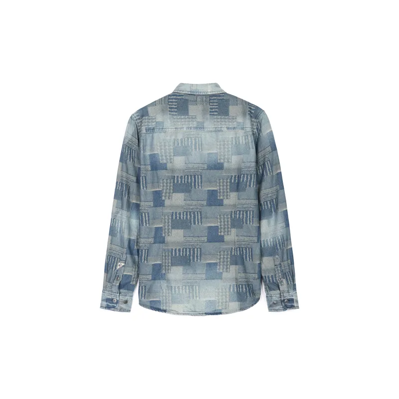 MCS Shirts Men Navy Blue-1