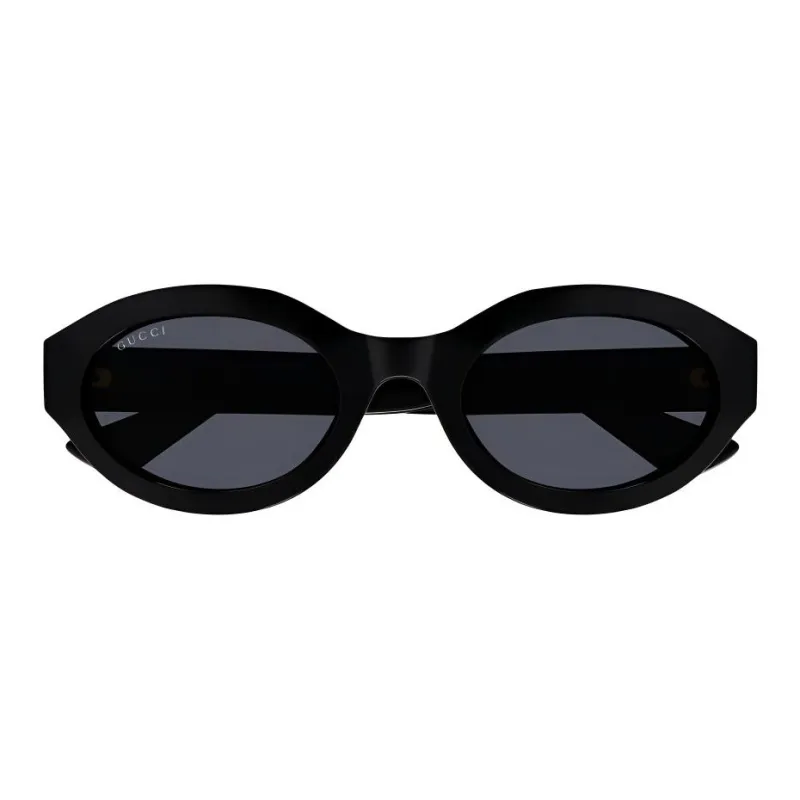 GUCCI Minimal Gg Logo Oval Sunglasses-1