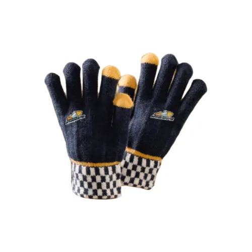 361° Acrylic, Polyester, Polyamide, Elastane, Elastodiene Knit Gloves Kids' Multicolor