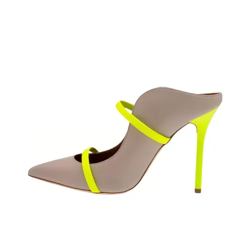Malone Souliers Wrap-toe Slippers Women's Gray