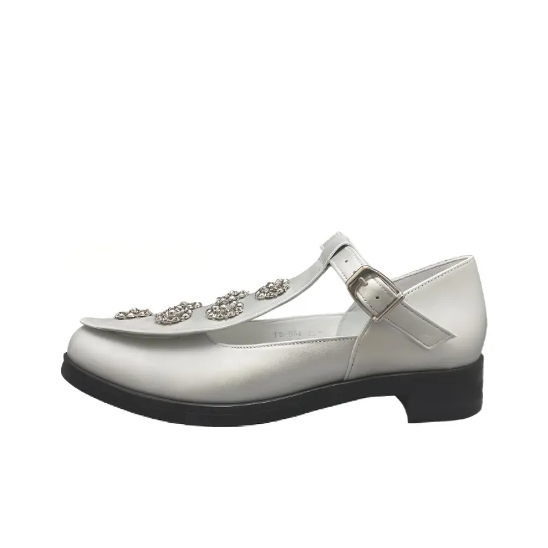 Tokyo Bopper Casual Single Shoes 3cm Women's Silver-0