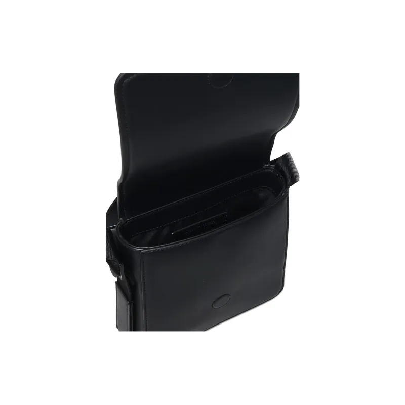 CALVIN KLEIN Nylon Shoulder Bag, Crossbody Bag Men's Black-3
