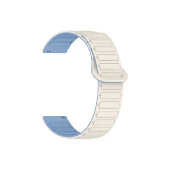 FZRT Huawei Compatibility Watch Band I Beam Silicone Magnetic Loop Strap Silicone Material