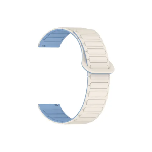 FZRT Huawei Compatibility Watch Band I Beam Silicone Magnetic Loop Strap Silicone Material