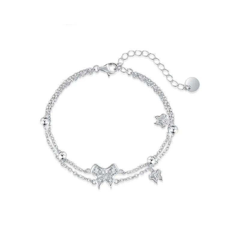 Strange S925 Silver Bracelets Women's-0