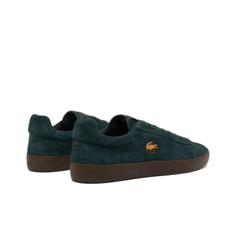 LACOSTE Baseshot Low Top Skateboard Shoes Men's Dark Green-2