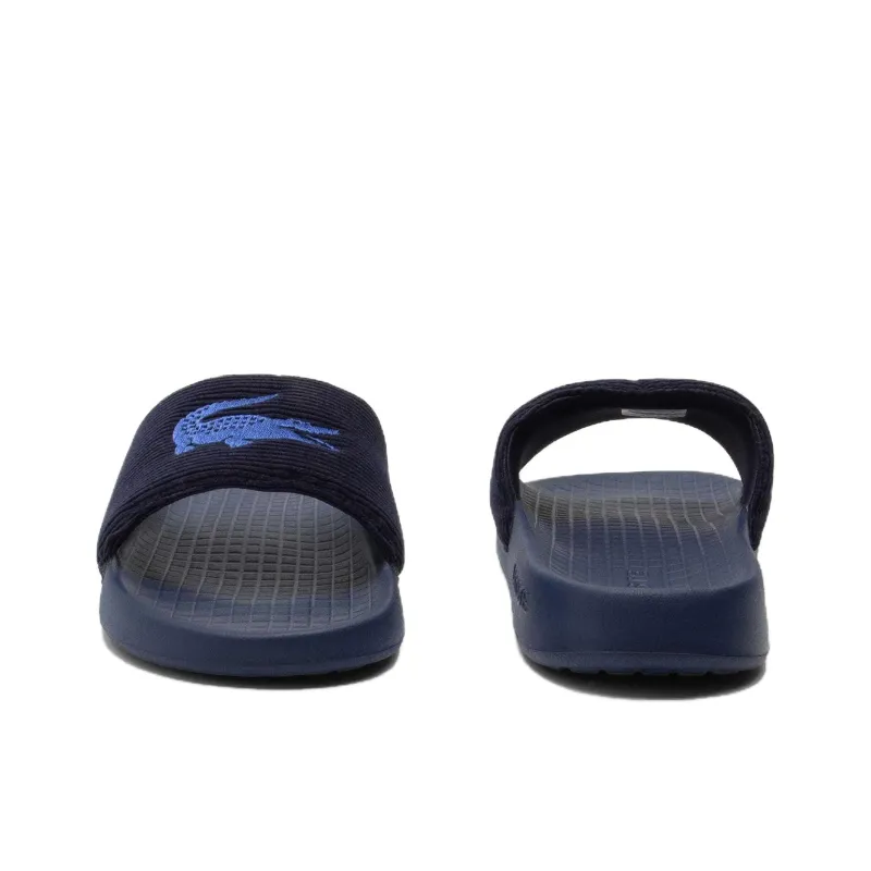 LACOSTE Slide Slippers Men's Marine Blue-3