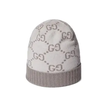 GUCCI GG jacquard Cashmere Beanie