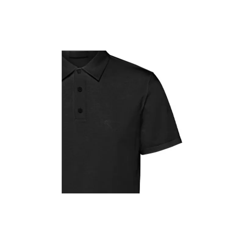 PRADA SS21 Polo Shirt Men's Black-4