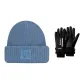 Blue Hats & Caps+Black Gloves