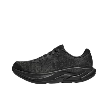 HOKA ONE ONE RINCON 4 Anti Slip Wear Resistant Low Top Running Shoes Women's Black