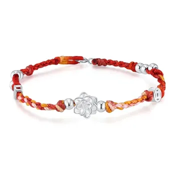 CHINA GOLD S925 Silver Bracelets Women's