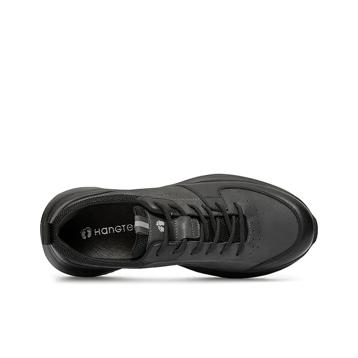 HANG TEN Outdoor Shoes Men Low Top Black/Khaki Black-4