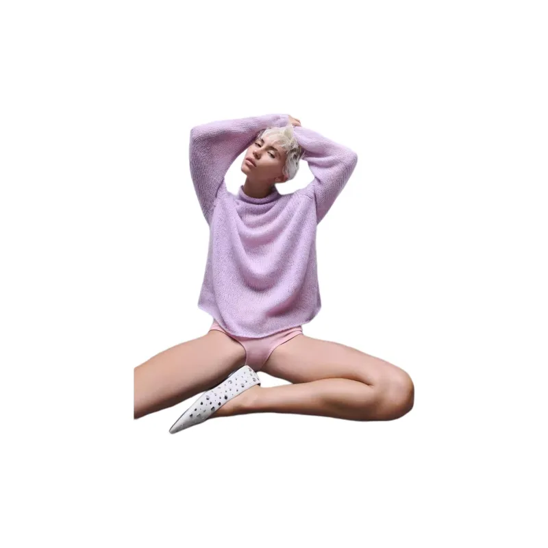 ZARA Sweater Women's Light Purple-3