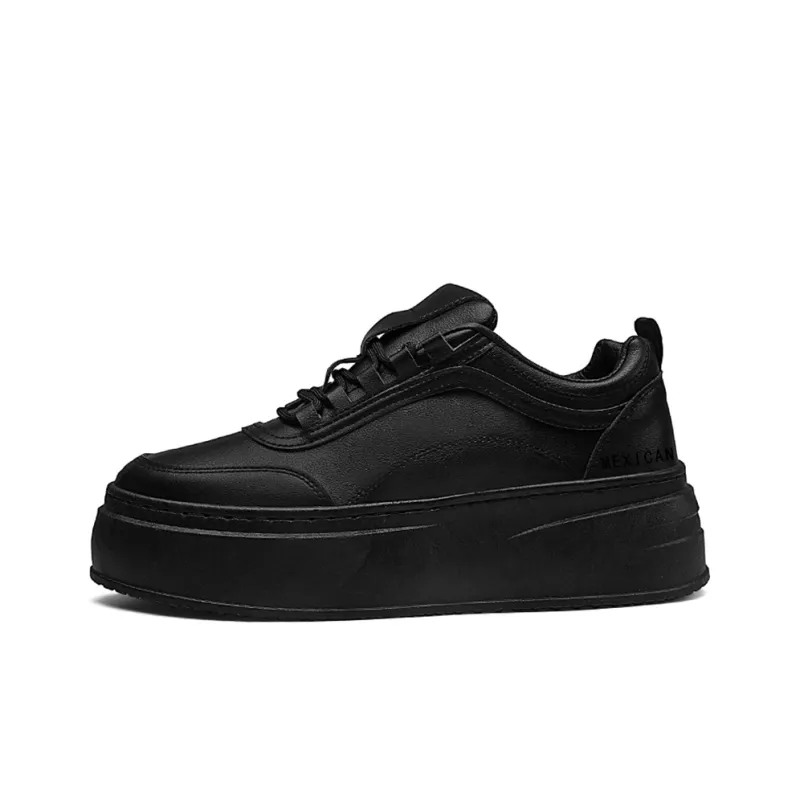 MEXICAN Coverage Anti Slip And Wear Resistant Lightweight Low Top Skateboard Shoes Men's-5