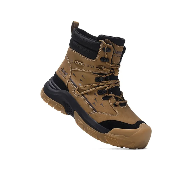 Jeep Martin Boots Men Khaki/Black-1