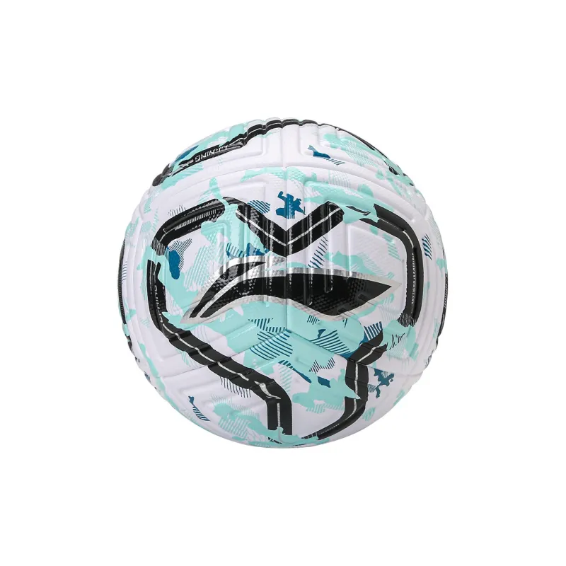 LiNing Size 5 Soccer TPU Seamless Thermal bonding Unisex White Black Blue-15