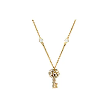 GUCCI Classic Double G Necklace Collection Necklaces Women's