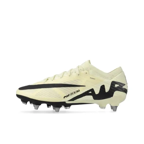 Nike Zoom Mercurial Vapor 15 Anti Slip Wear Resistant Soccer Shoes Unisex Yellow Black