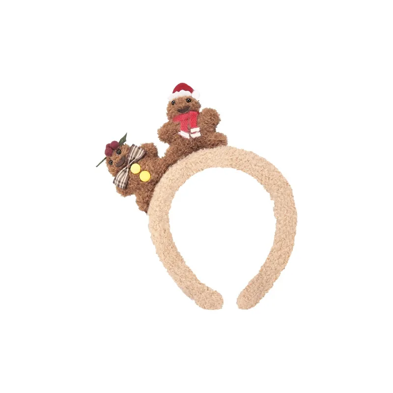 NICERURU Plush Headbands Women's-2