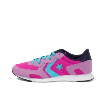 Converse Cushioned Slip-Resistant Low-Top Casual Shoes Women's Fuchsia