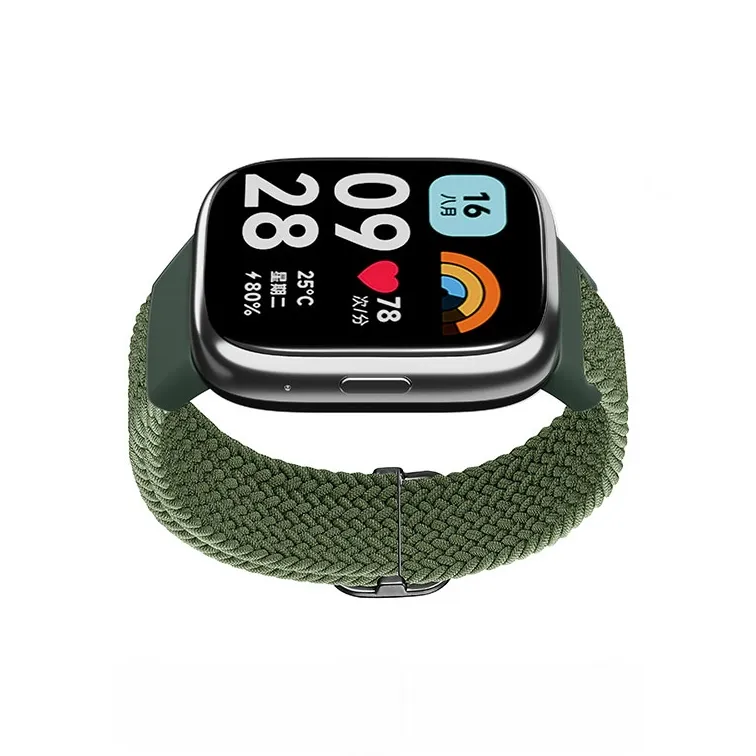 ZHENGGUANG Red Beige Compatibility Watch Band Fabric Material-10