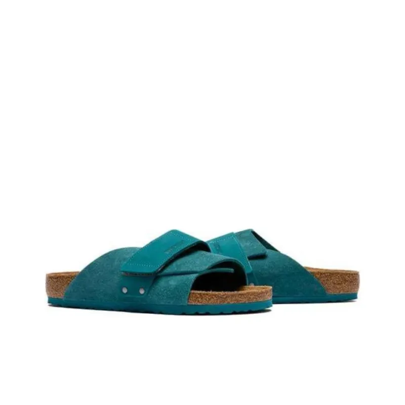 Birkenstock Kyoto Slide Slippers Unisex Dark Green-3