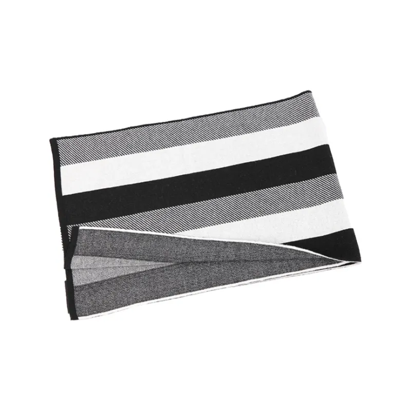 FAIRWHALE Sheep Wool Knit Scarves Men's-4