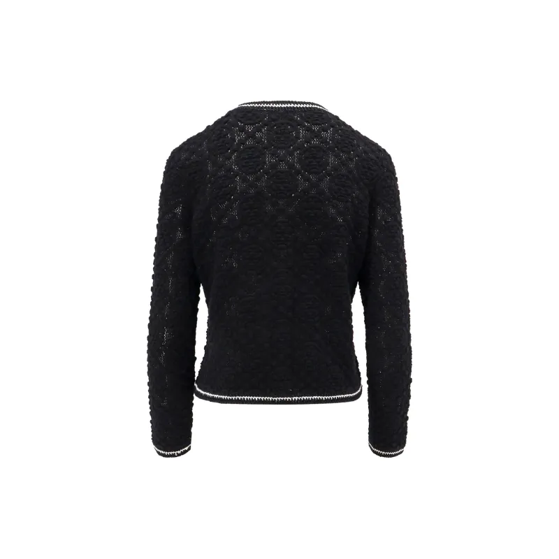 TORY BURCH Buttoned Embroidered Jacket-1