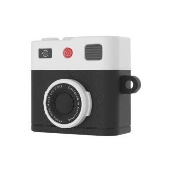 BYZ AirPods Silicone Creative Camera Hobby Model Silicone Headphone Case Compatible With Apple AirPods Protective Case